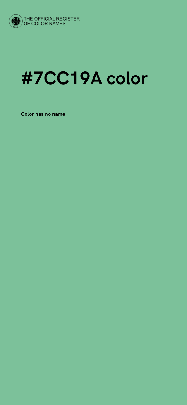 #7CC19A color image