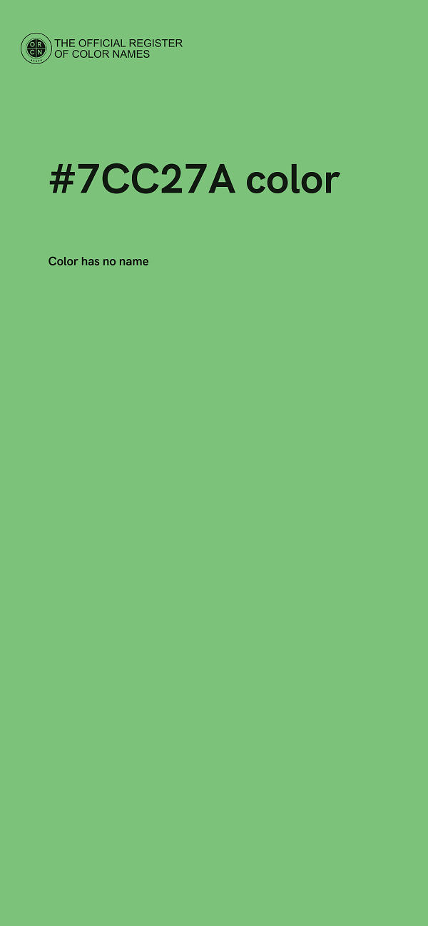 #7CC27A color image
