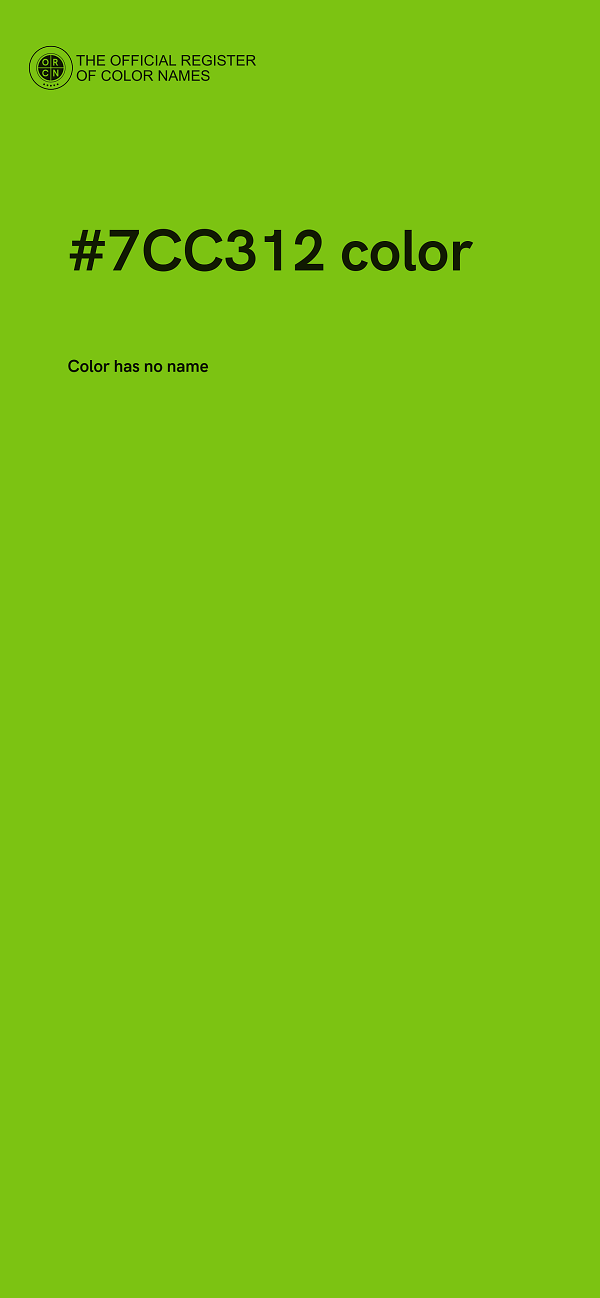 #7CC312 color image