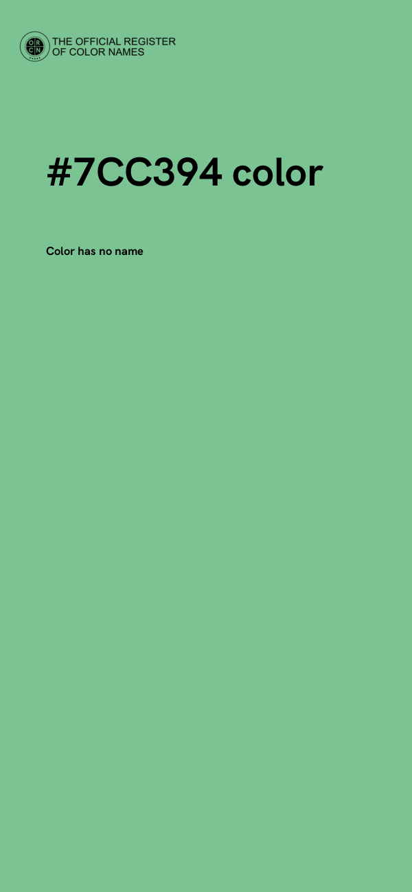 #7CC394 color image
