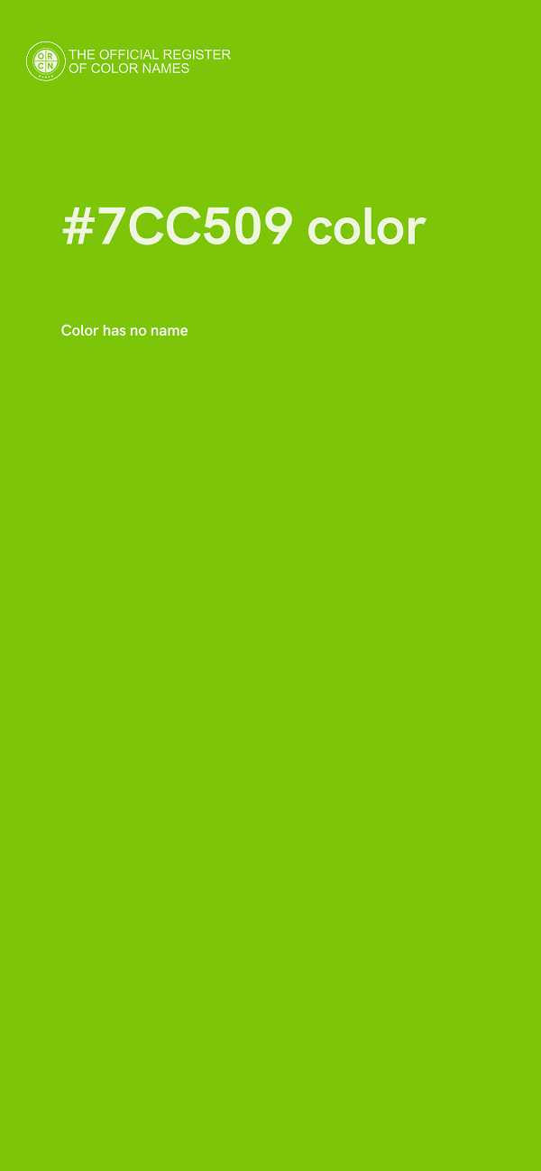 #7CC509 color image