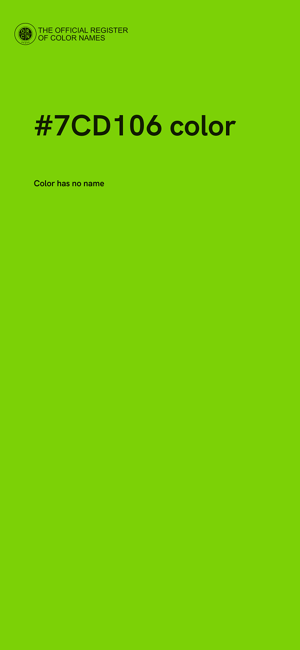 #7CD106 color image