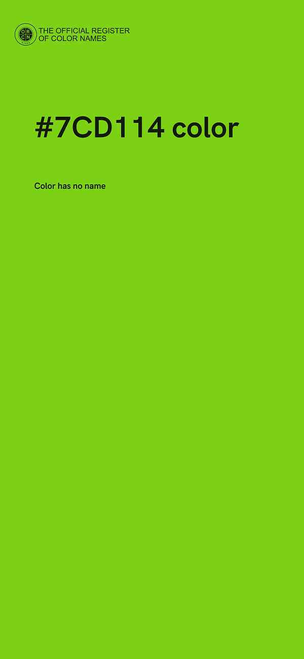 #7CD114 color image