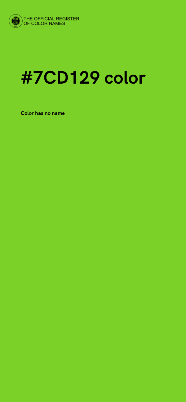 #7CD129 color image