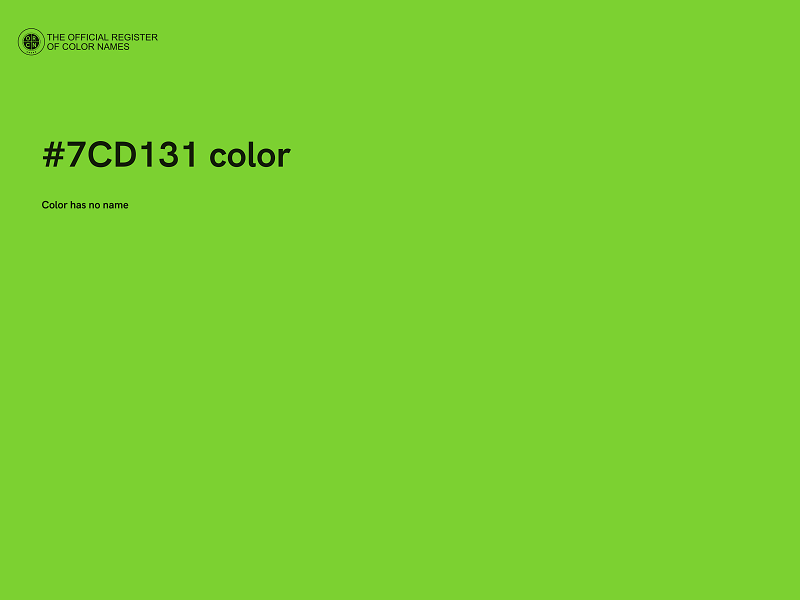 #7CD131 color image