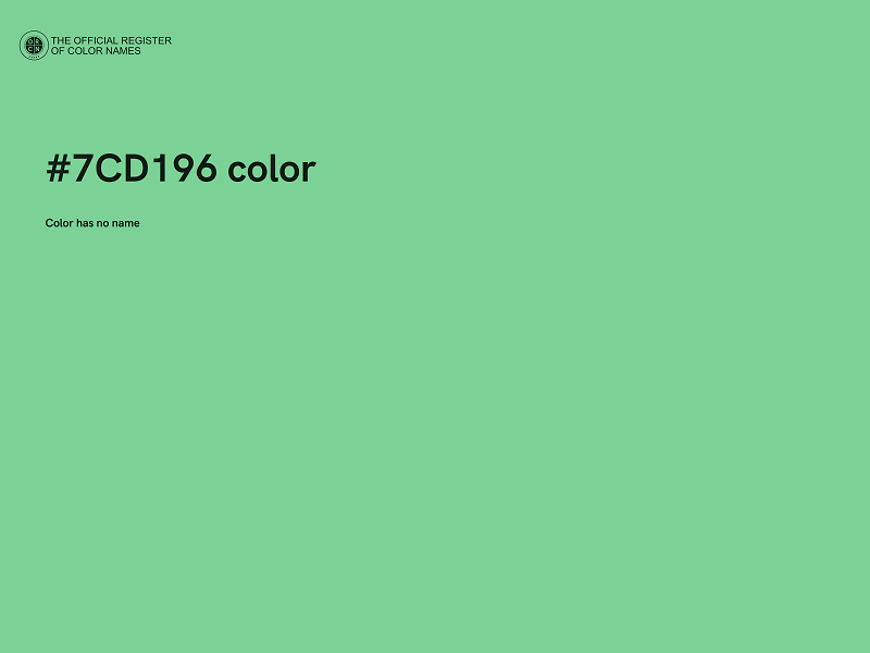 #7CD196 color image