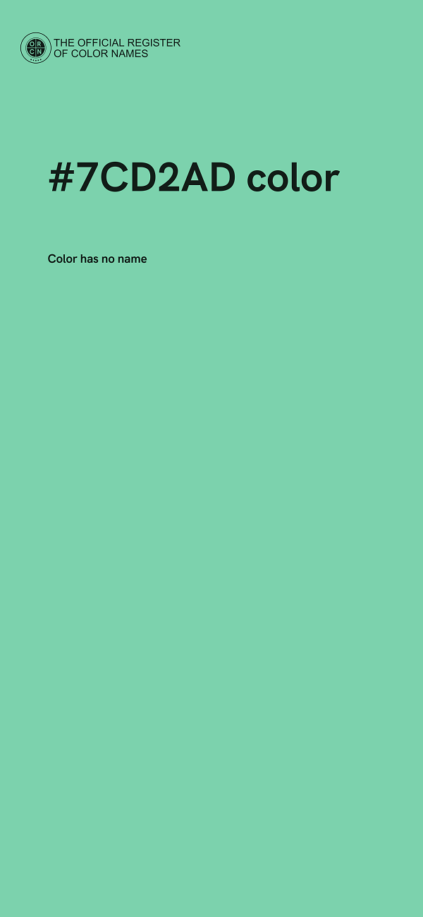 #7CD2AD color image