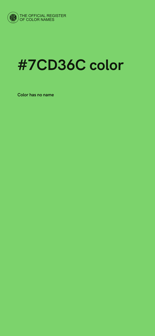 #7CD36C color image