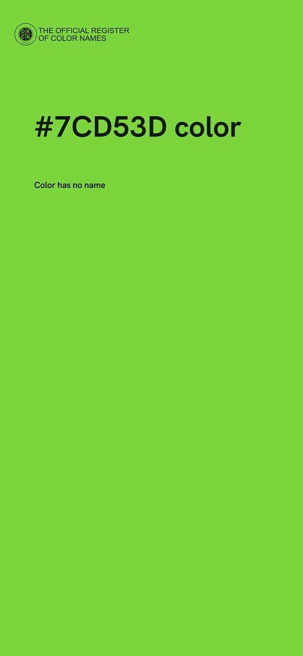 #7CD53D color image