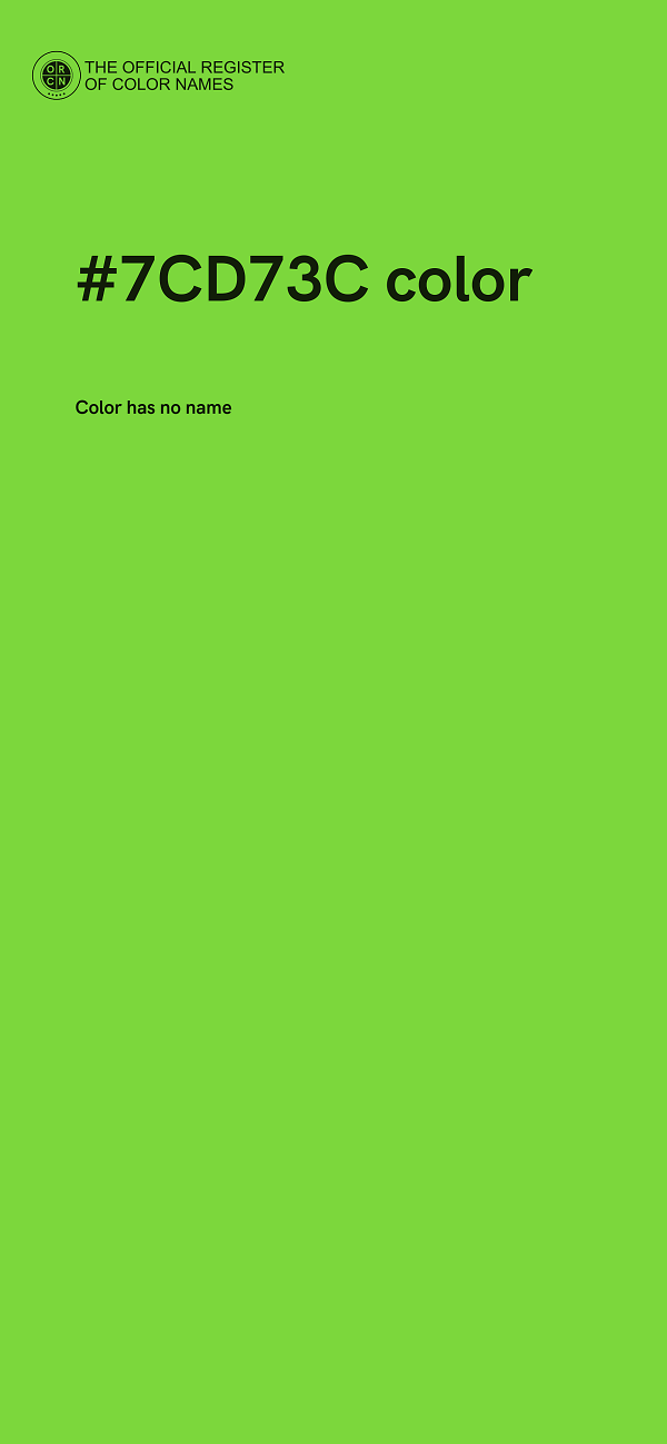 #7CD73C color image