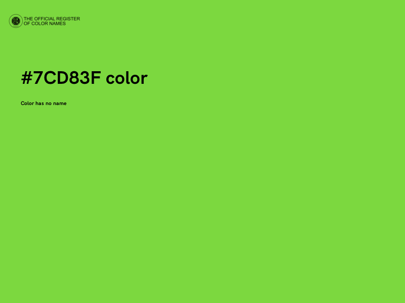 #7CD83F color image