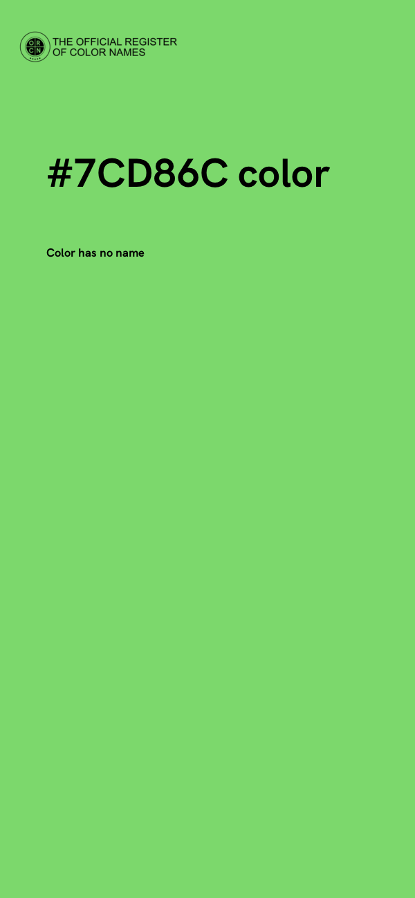 #7CD86C color image