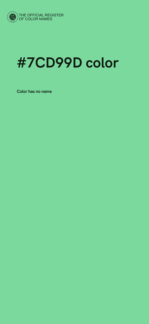 #7CD99D color image