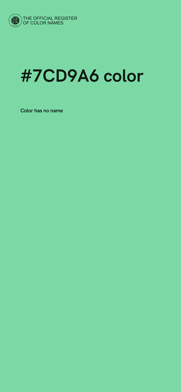 #7CD9A6 color image