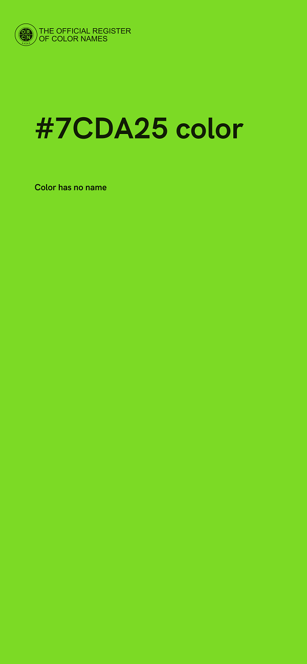 #7CDA25 color image