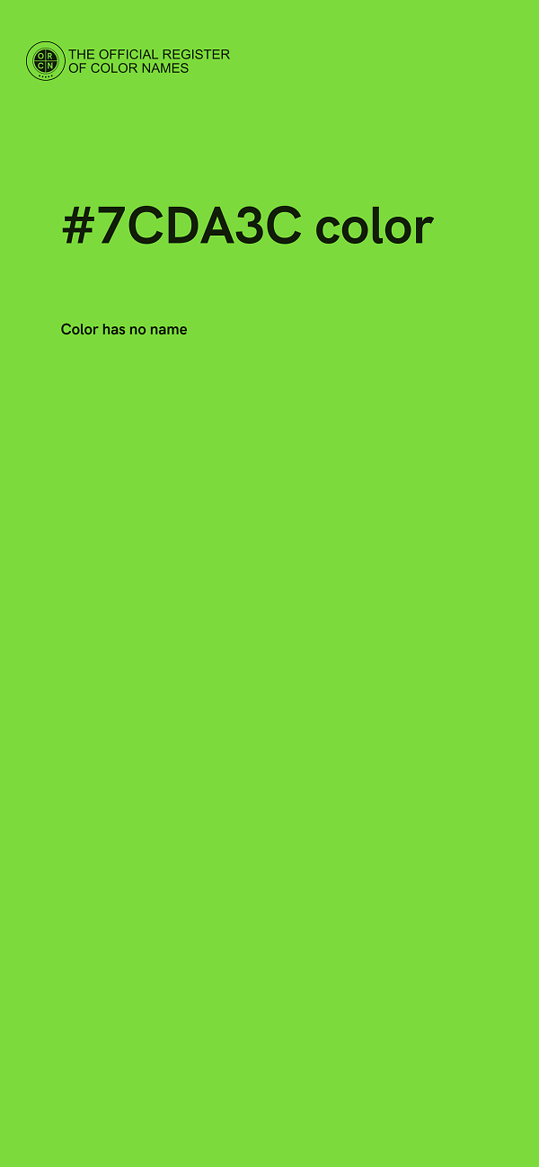#7CDA3C color image