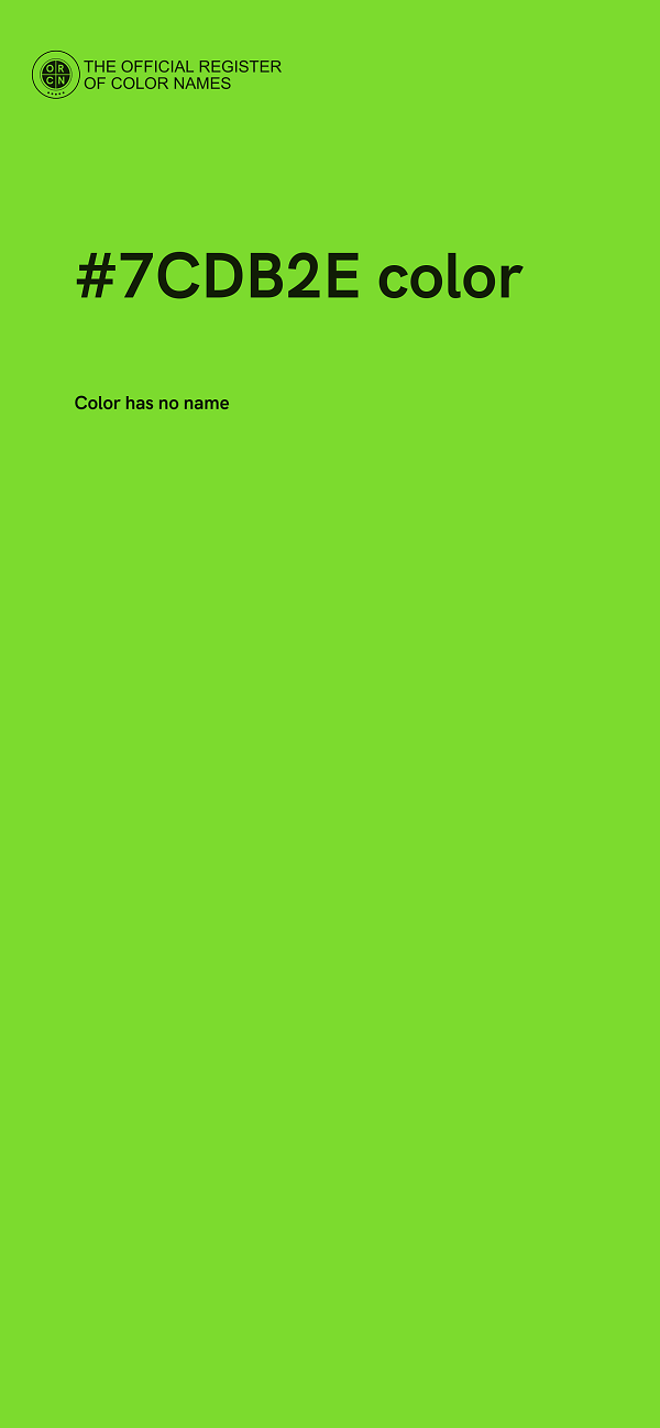 #7CDB2E color image