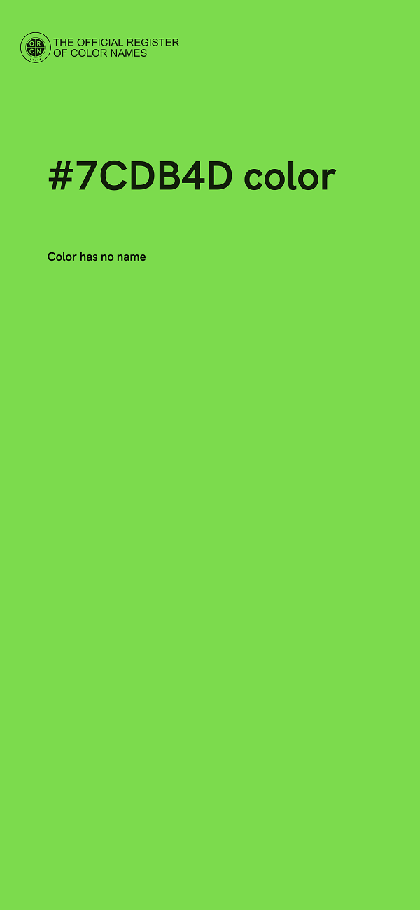 #7CDB4D color image