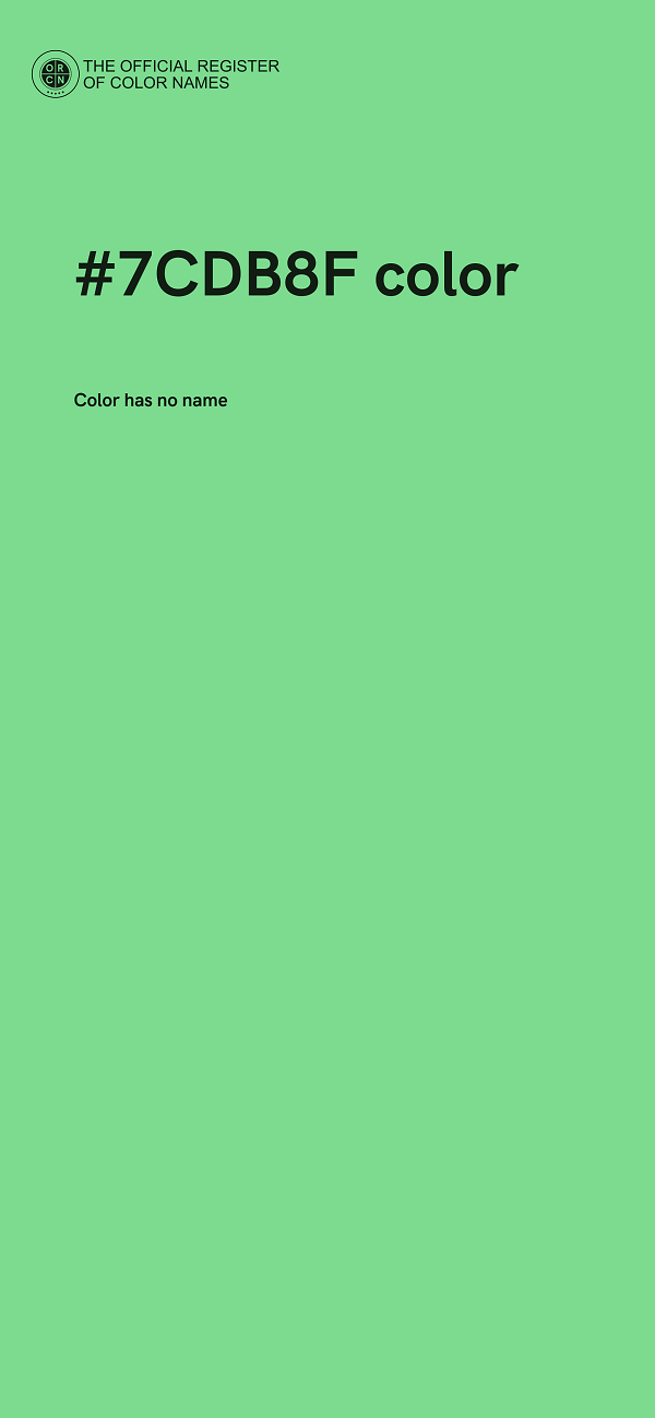 #7CDB8F color image
