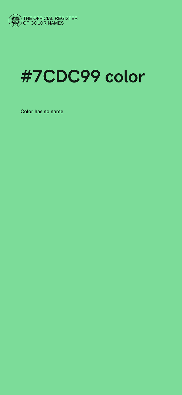 #7CDC99 color image