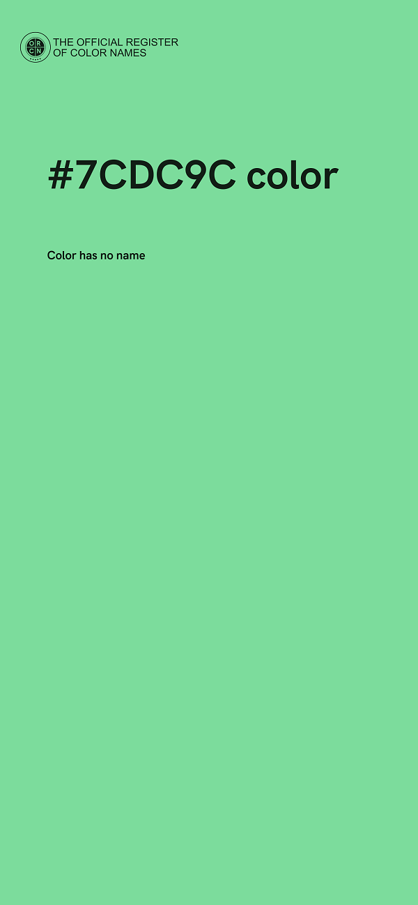 #7CDC9C color image