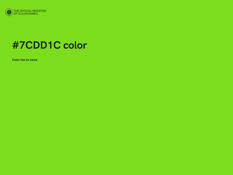 #7CDD1C color image