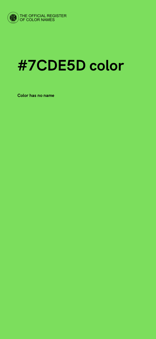 #7CDE5D color image