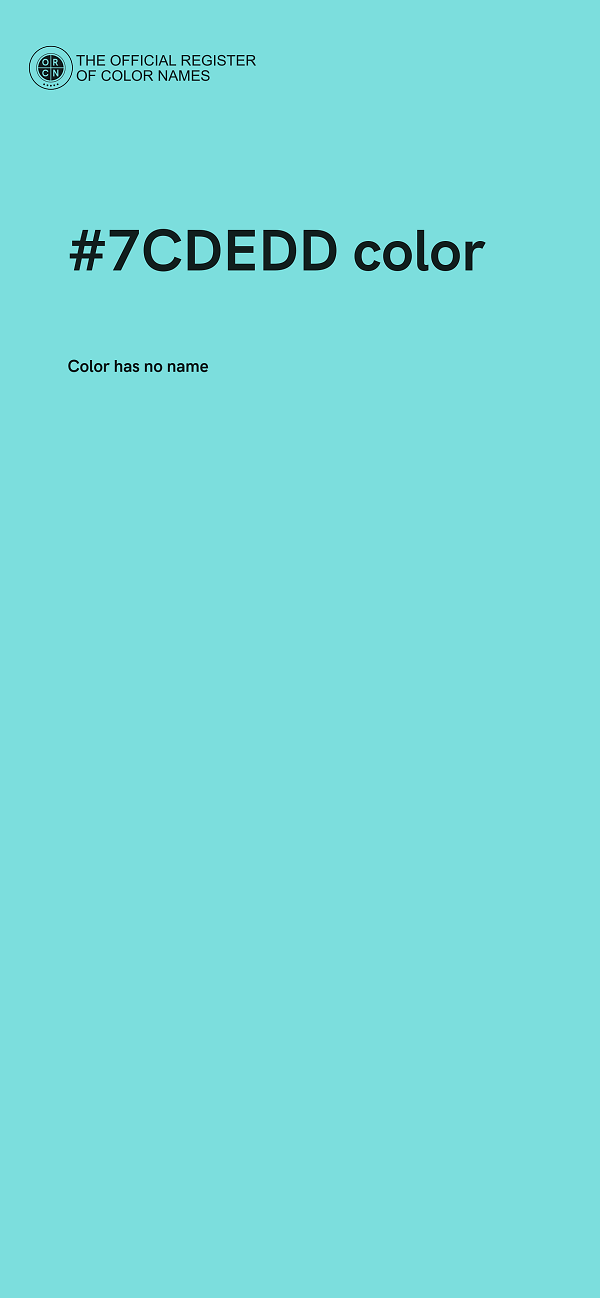 #7CDEDD color image