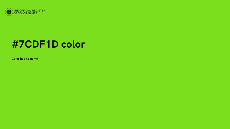 #7CDF1D color image
