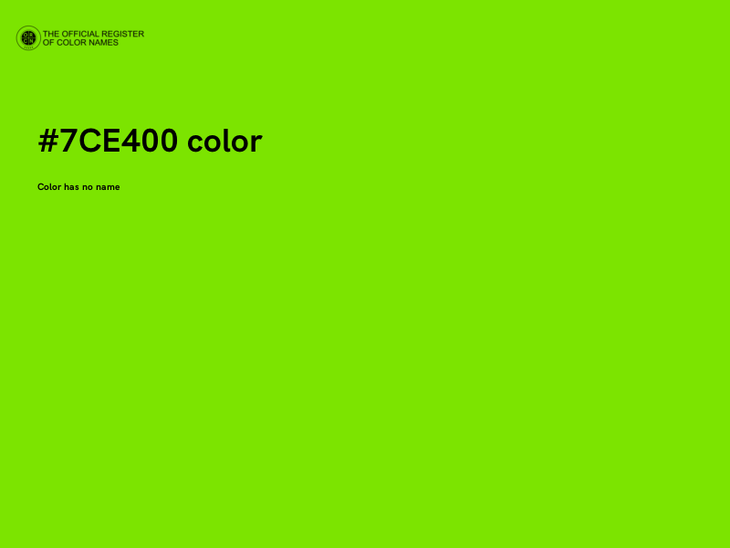 #7CE400 color image
