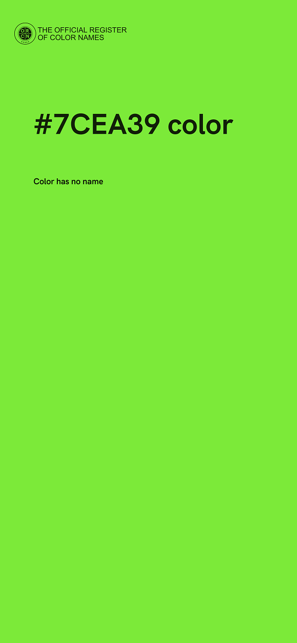 #7CEA39 color image