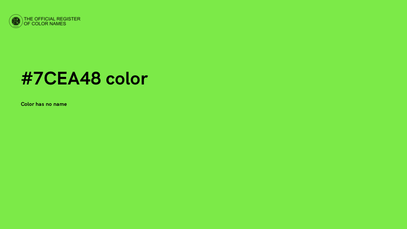 #7CEA48 color image