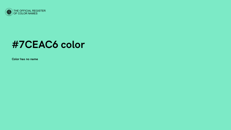 #7CEAC6 color image