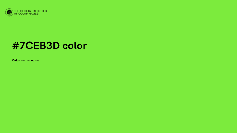 #7CEB3D color image