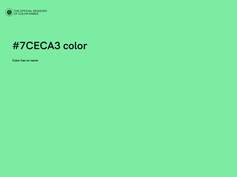 #7CECA3 color image