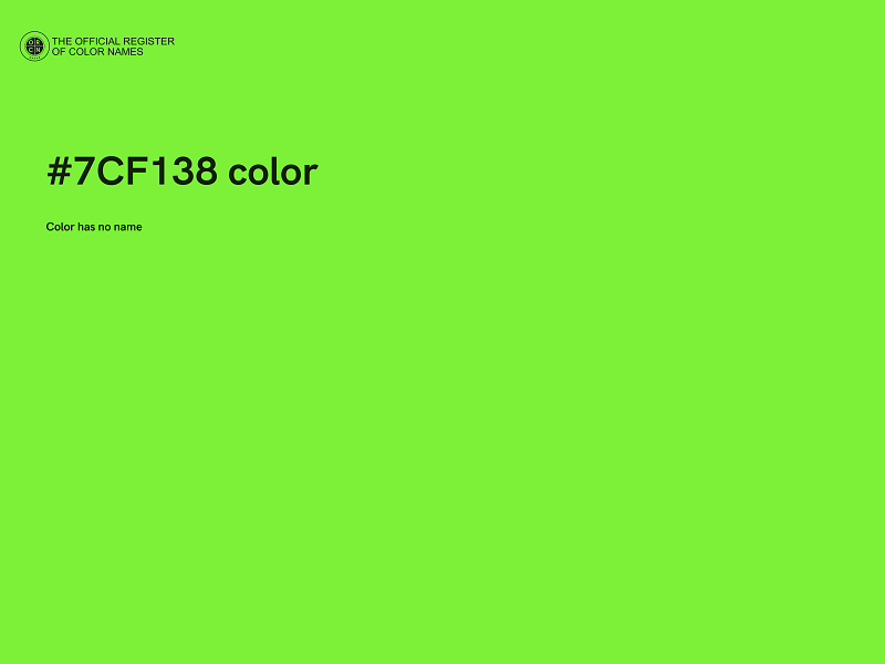 #7CF138 color image