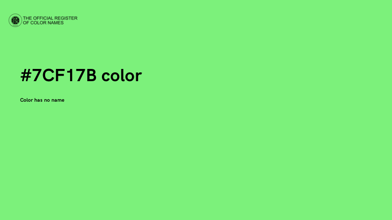 #7CF17B color image