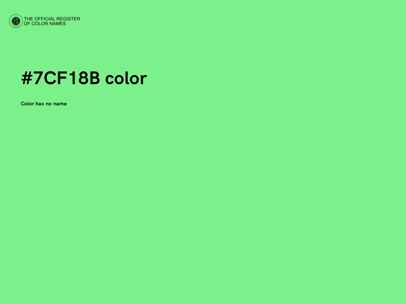 #7CF18B color image
