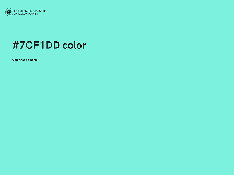 #7CF1DD color image