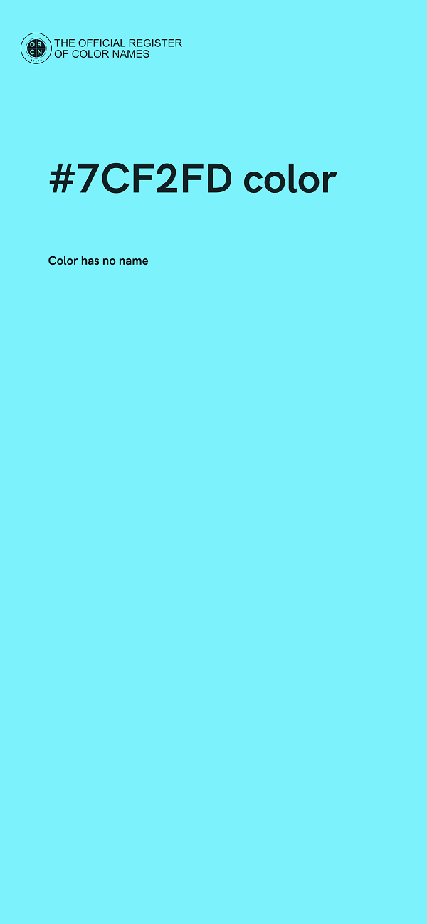 #7CF2FD color image