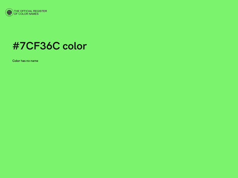 #7CF36C color image