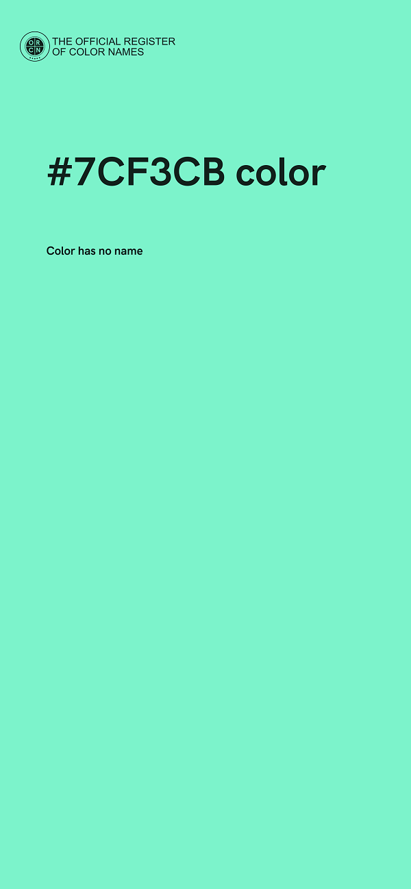 #7CF3CB color image