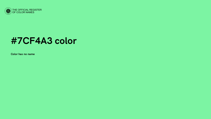 #7CF4A3 color image