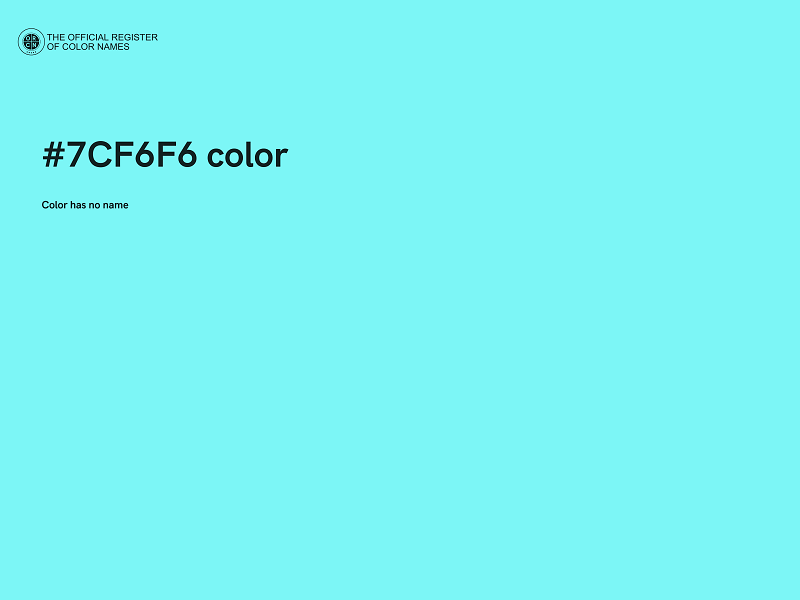 #7CF6F6 color image