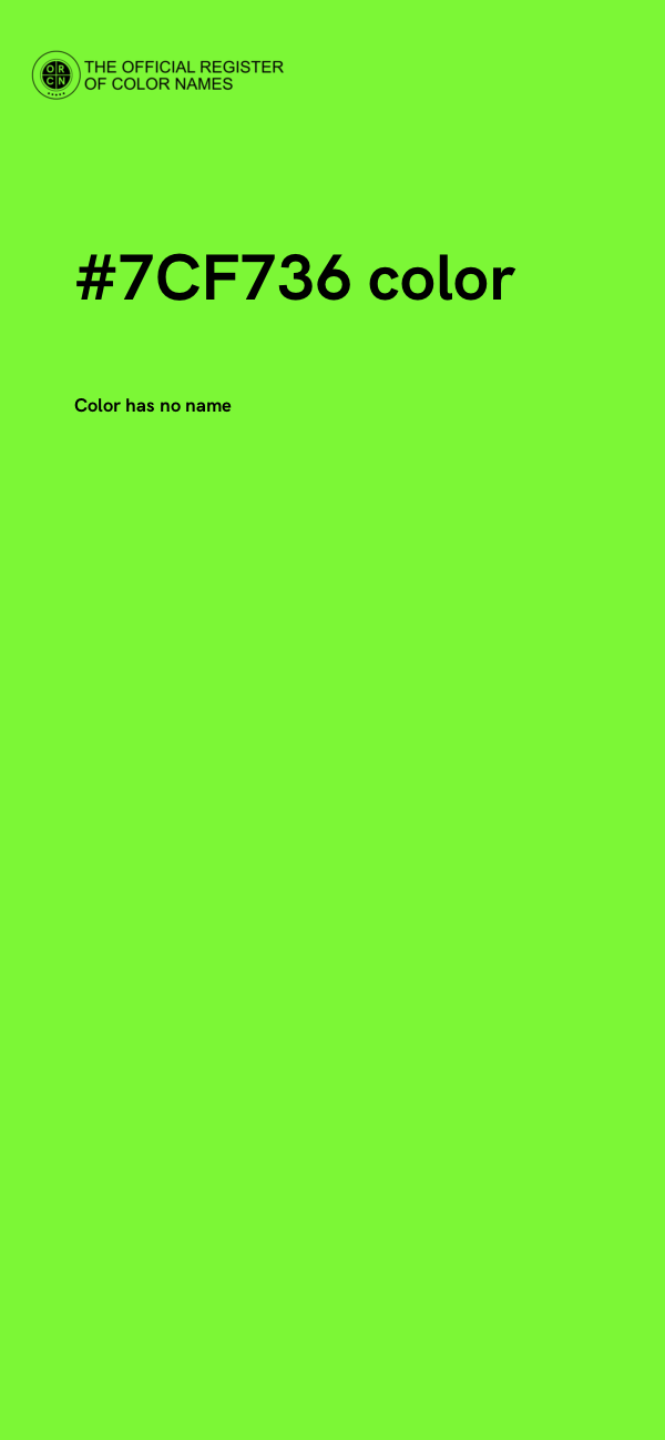 #7CF736 color image