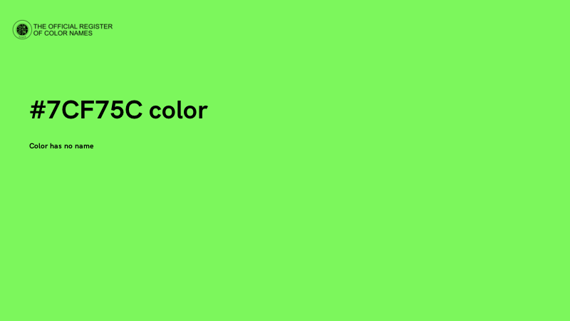 #7CF75C color image