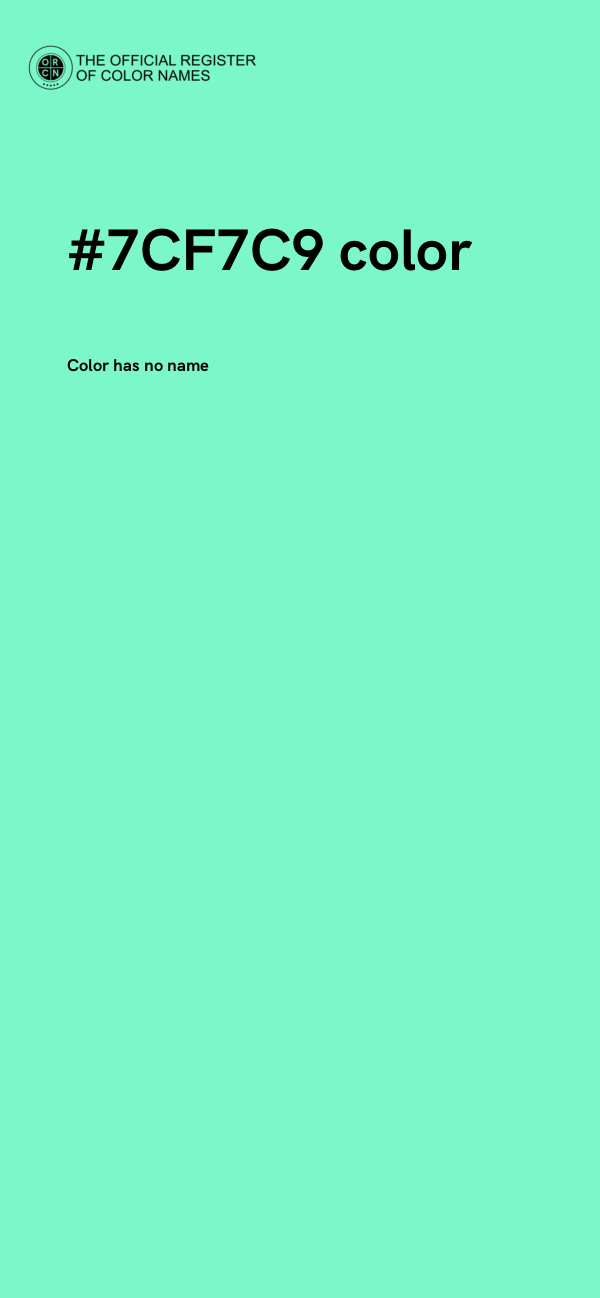 #7CF7C9 color image