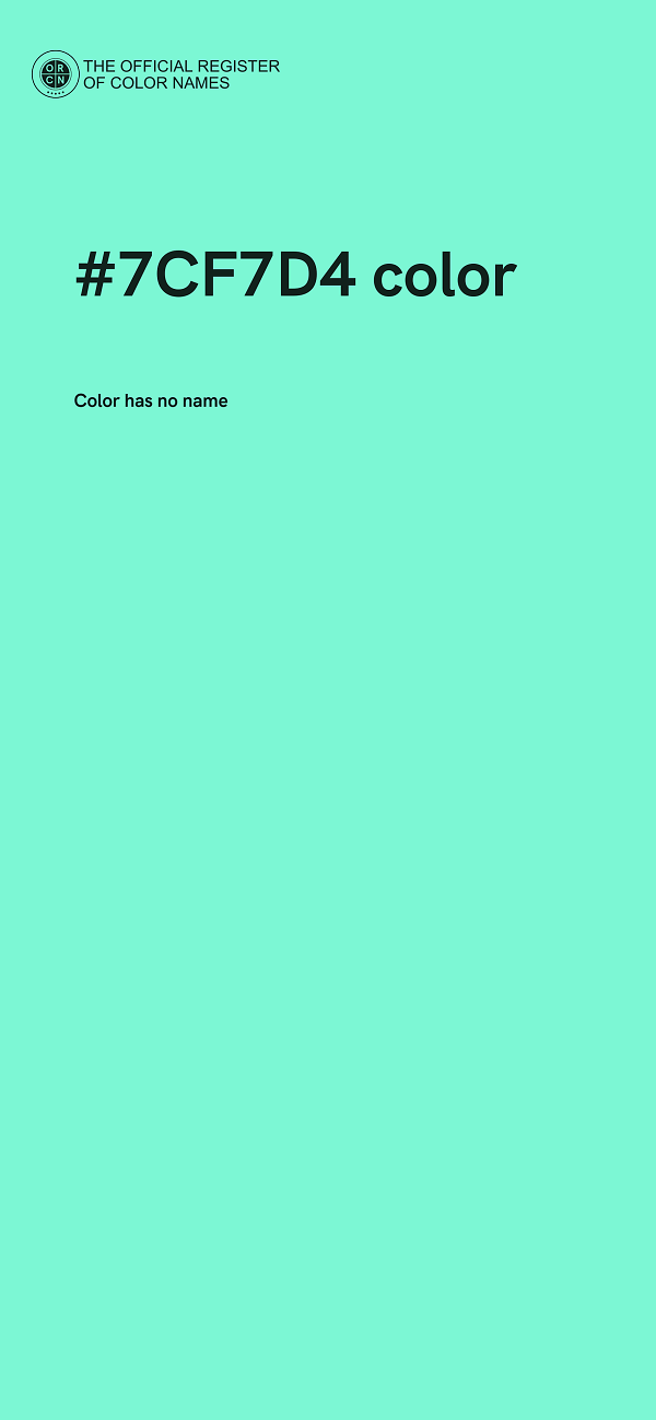 #7CF7D4 color image
