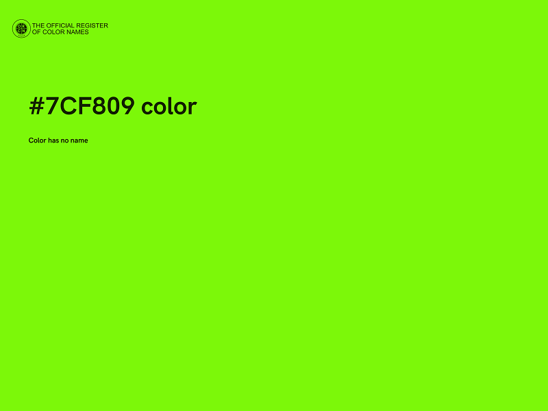 #7CF809 color image