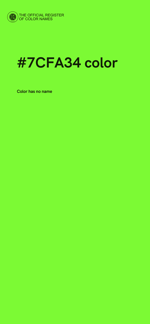 #7CFA34 color image